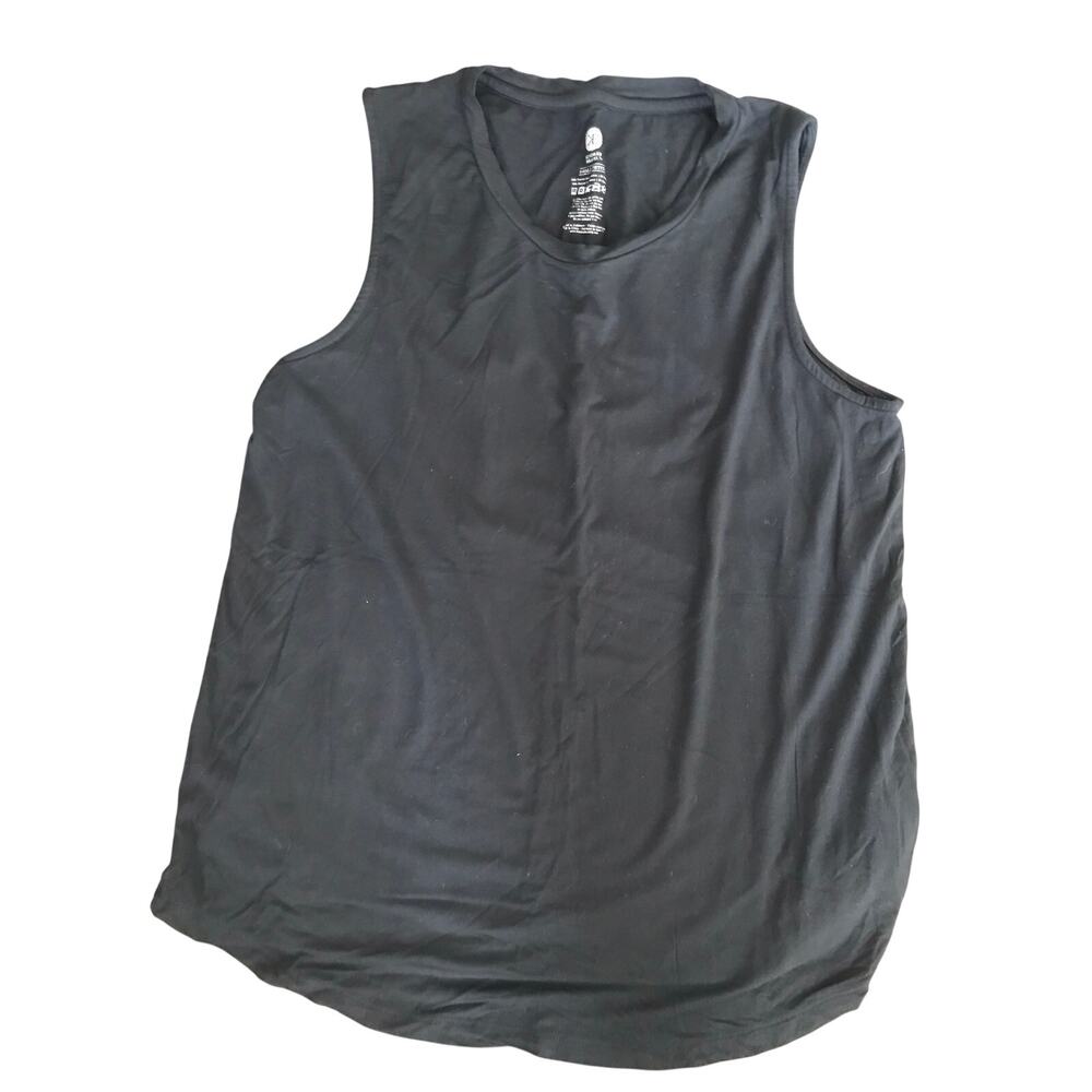 Kindred Bravely Black Bamboo Nursing Tank Top Size Small